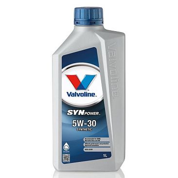 Масло моторное синтетическое VALVOLINE SYNPOWER 5w-30 1л
