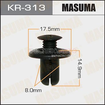 Пистон накладки порога