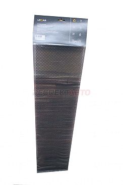 Сетка Lecar для защиты радиатора 1000х250мм (черная)