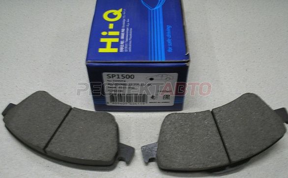 Колодки тормозные передние