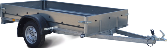 Прицеп Трейлер Товарищ 2,5х1,3 (ув. борт, исп.829400)