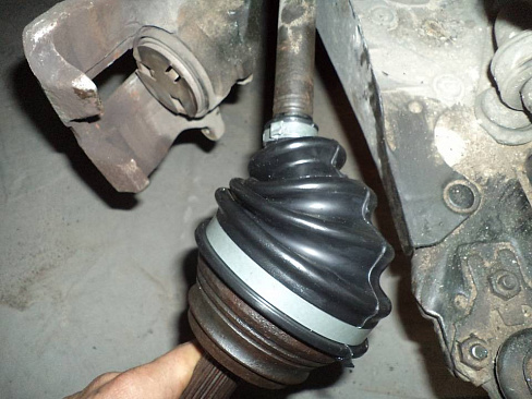 Замена пыльника ШРУСа наружнего