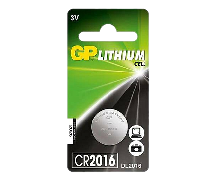 Батарейка GP Batteries CR2016 GP Batteries 3V 1шт