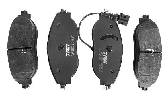 Колодки тормозные передние (