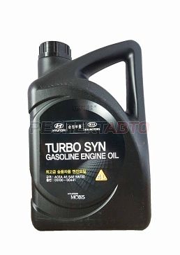 Масло моторное синтетическое HYUNDAI/KIA Turbo SYN Gasoline 5w30 4л