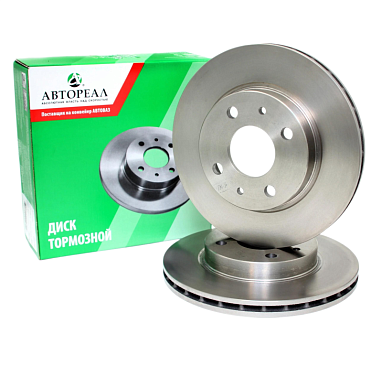 Диск тормозной передний R14 (вентилируемый)