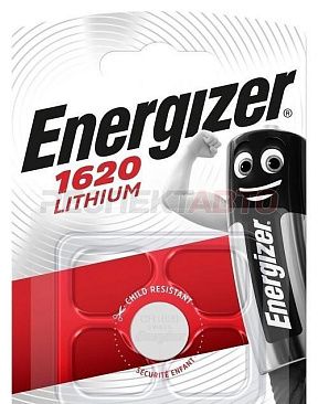 Батарейка Energizer CR1620 3V 1шт (E300844002)