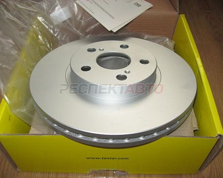 Диск тормозной передний