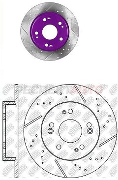 Диск тормозной задний