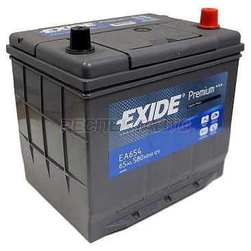 Аккумулятор EXIDE 65A/h 580A обратная R+ 230х173х222