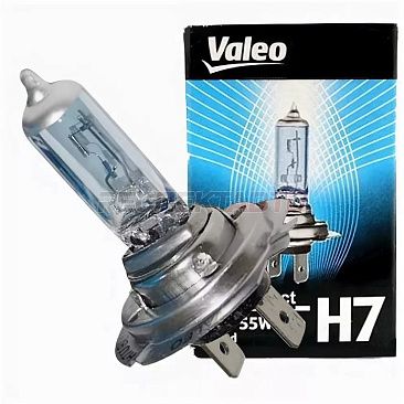 Лампа галогенная Valeo H7 12V 55W BLUE EFFECT (1шт)