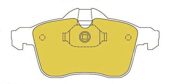 Колодки тормозные передние