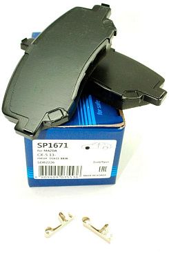 Колодки тормозные передние