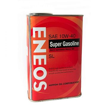 Масло моторное полусинтетическое ENEOS Super Gasoline SL 10w40 1л