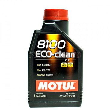 Масло моторное синтетическое MOTUL 8100 ECO-CLEAN 5w30 1л