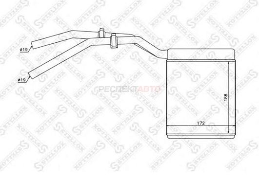 Радиатор печки