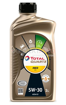 Масло моторное синтетическое TOTAL QUARTZ INEO ECS 5w30 1л