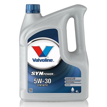 Масло моторное синтетическое VALVOLINE SYNPOWER 5w-30 4л