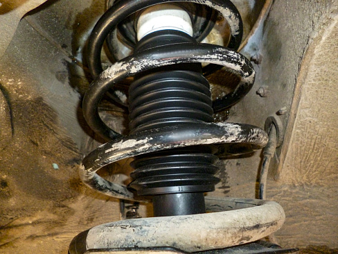 Замена пыльника амортизатора