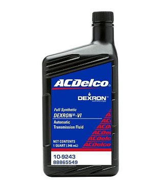 Масло трансмиссионное синтетическое ACDelco ATF DEXRON6 (АКПП, красная) 0,946л