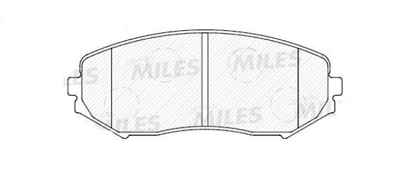 Колодки тормозные передние