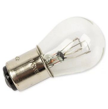 Лампа накаливания GANZ P21/5W 12V (цокольная, 2х контактная, усики параллельно)