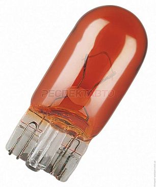 Лампа накаливания Osram WY5W 12V (оранжевая ,безцокольная) ORIGINAL