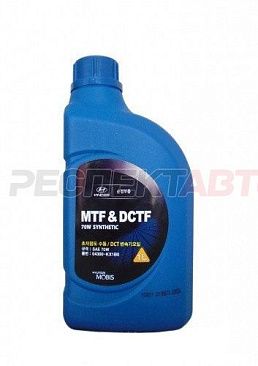Масло трансмиссионное синтетическое HYUNDAI MTF&DCTF 70W 1л