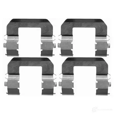 Ремкомплект суппортов передних (скобы колодок 4шт)