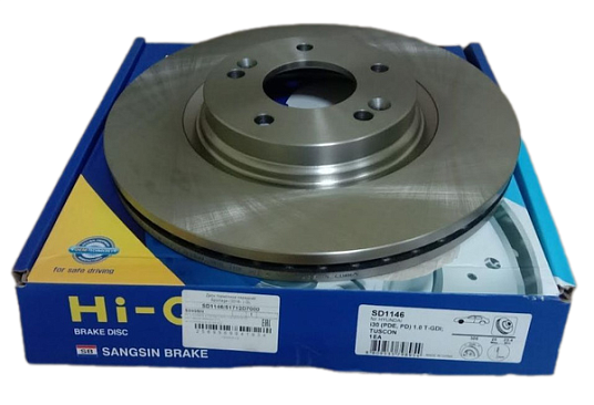 Диск тормозной передний