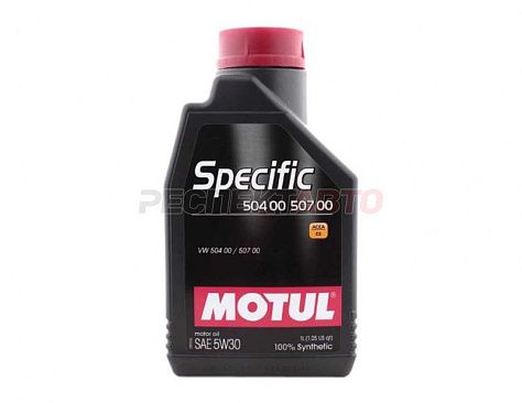 Масло моторное синтетическое MOTUL SPECIFIC 504.00-507.00 5w30 1л