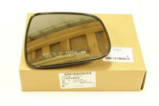 Стекло зеркала правого 2010- (электро, с обогревом)