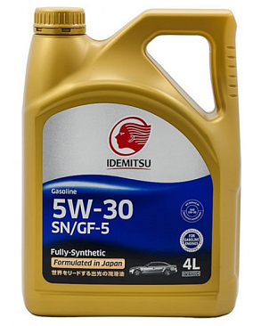 Масло моторное синтетическое IDEMITSU F-S SN/GF-5 5W-30 4л