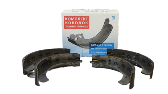 Колодки тормозные задние (без АБС)