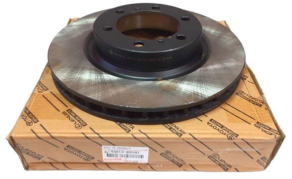 Диск тормозной передний