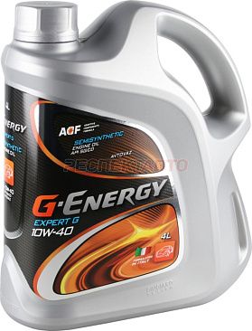 Масло моторное полусинтетическое GAZPROMNEFT G-Energy Expert G 10w40 4л