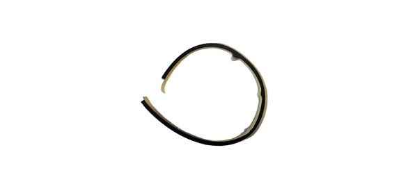 Молдинг стекла заднего (боковой)