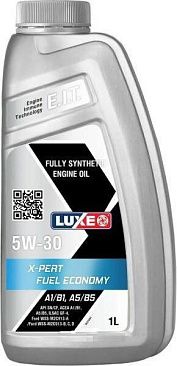 Масло моторное синтетическое LUXE X-PERT FUEL ECONOMY A1/B1, A5/B5 5w30 1л