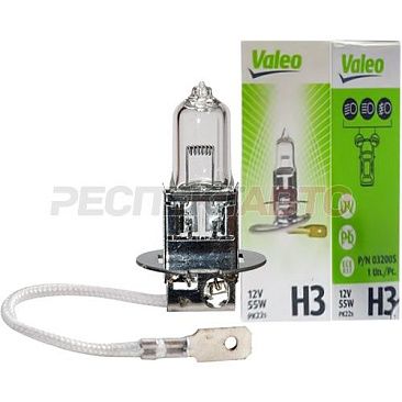 Лампа галогенная Valeo H3 12V 55W (1шт)