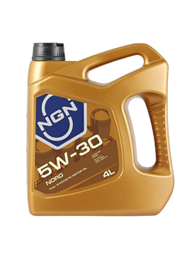 Масло моторное синтетическое NGN NORD 5W-30 5w30 4л