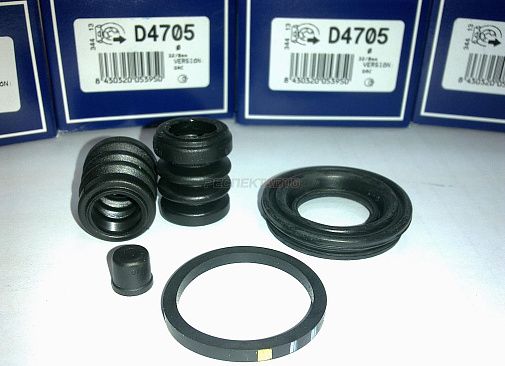 Ремкомплект суппорта тормозного заднего (все пыльники)