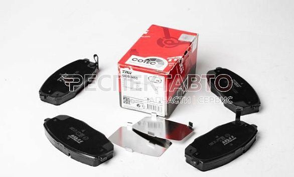 Колодки тормозные передние