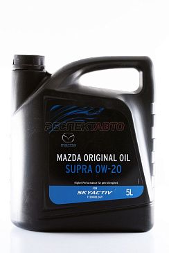 Масло моторное синтетическое MAZDA ORIGINAL OIL SUPRA 0w20 5л
