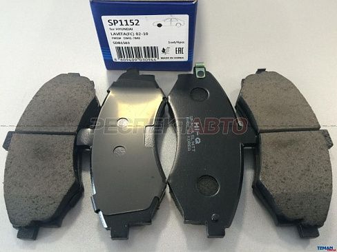 Колодки тормозные передние