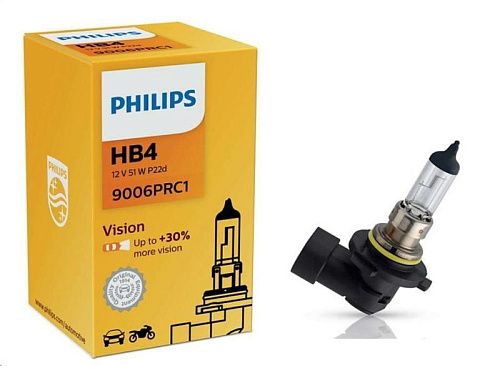 Лампа галогенная PHILIPS HB4 12v51w (1шт)