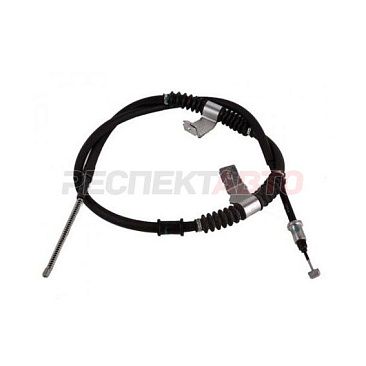 Трос ручного тормоза левый
