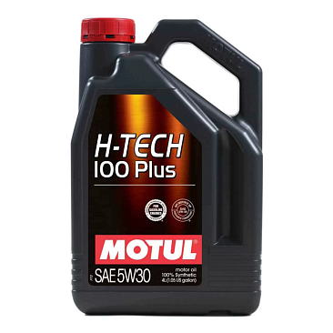 Масло моторное синтетическое MOTUL H-TECH 100 PLUS 5w30 4л