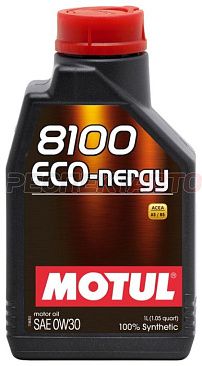 Масло моторное синтетическое MOTUL 8100 ECO-NERGY 0w30 1л