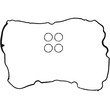 Прокладка крышки клапанной (с кольцами)