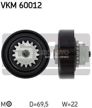 Ролик натяжной ремня генератора